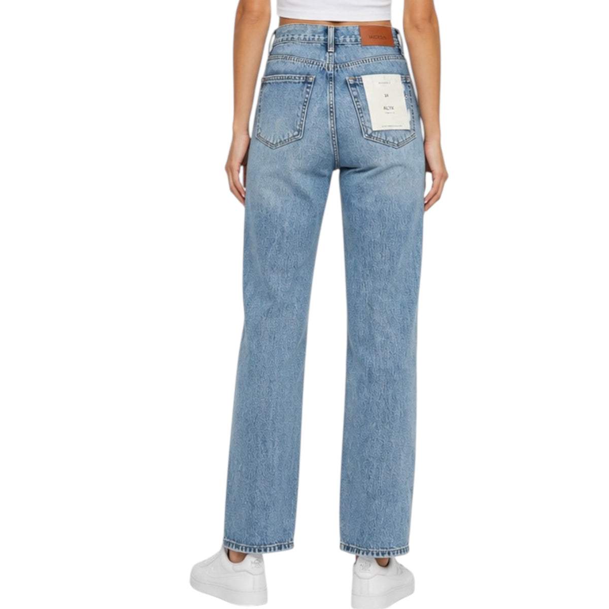Hidden HD9153B-MD Medium Dark Alyx High Rise Baggy Jeans