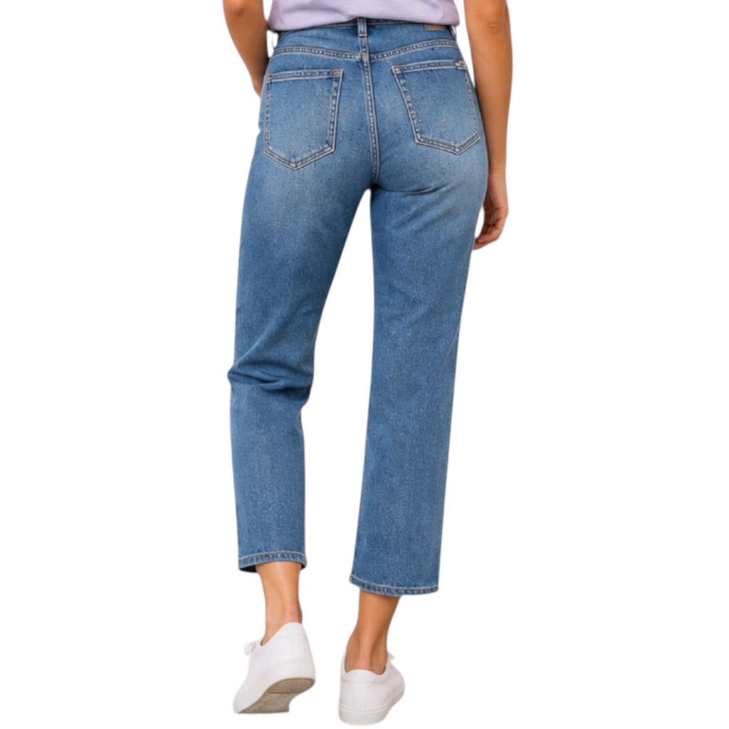 J21 JVP1023 High rise Ankle Straight Jeans