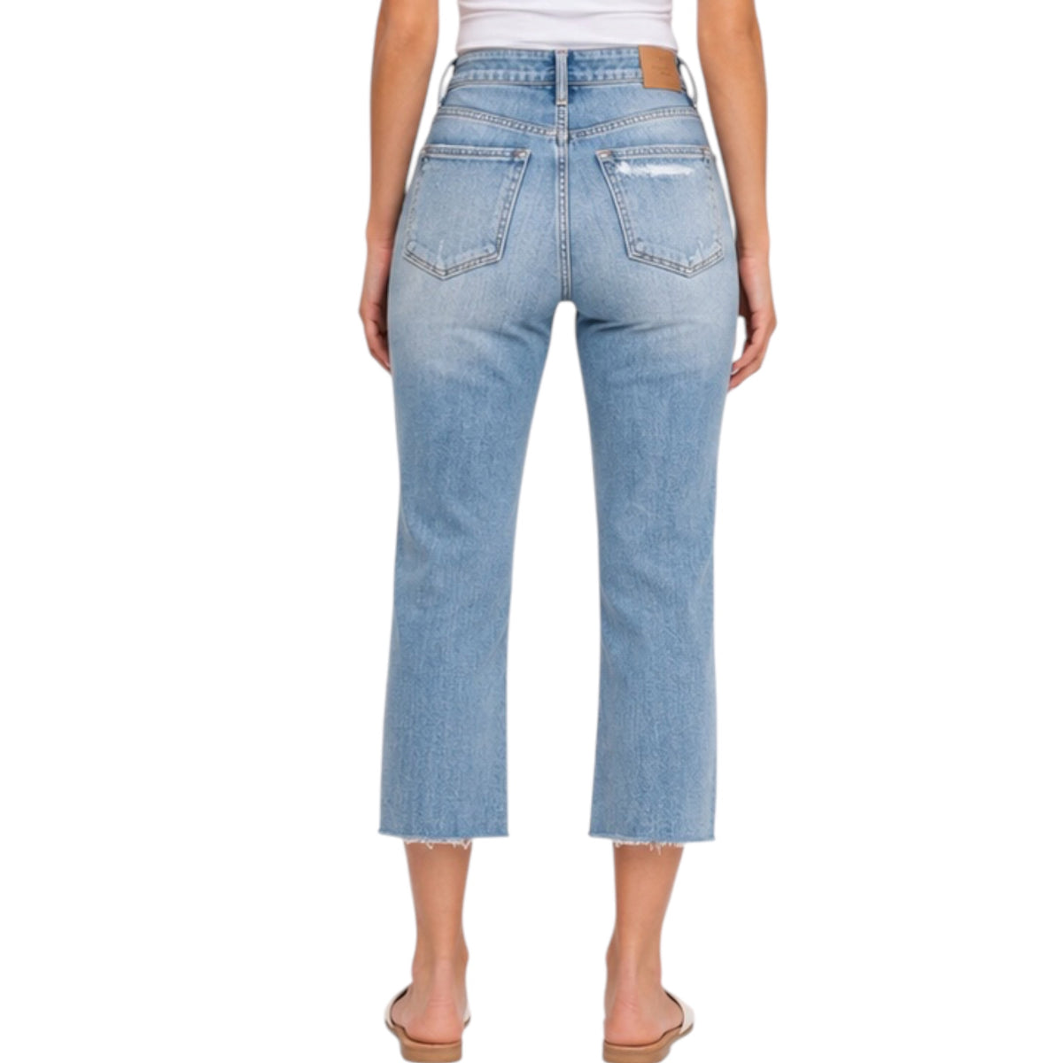 Judy Blue JB82256REG High Waist Cropped Wide Leg