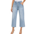 Judy Blue JB82477 HW Button Fly Vintage Wash Cropped Wide Leg