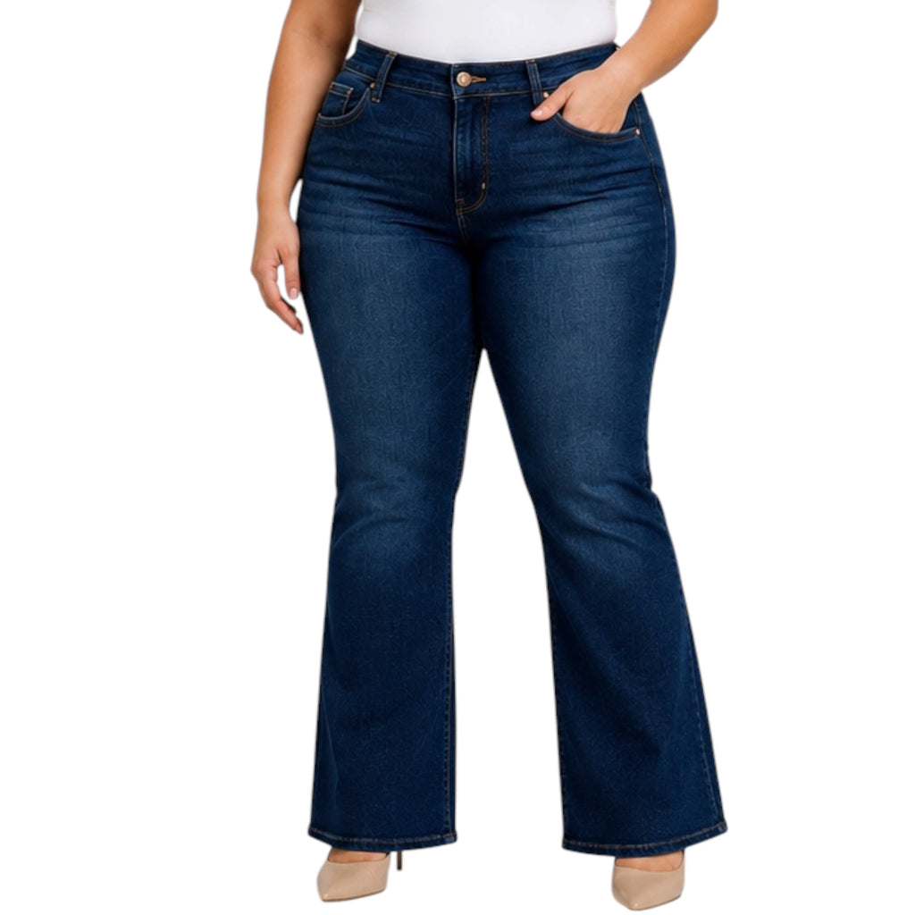 Judy Blue JB82586PL-DK-PL MR DW Bootcut