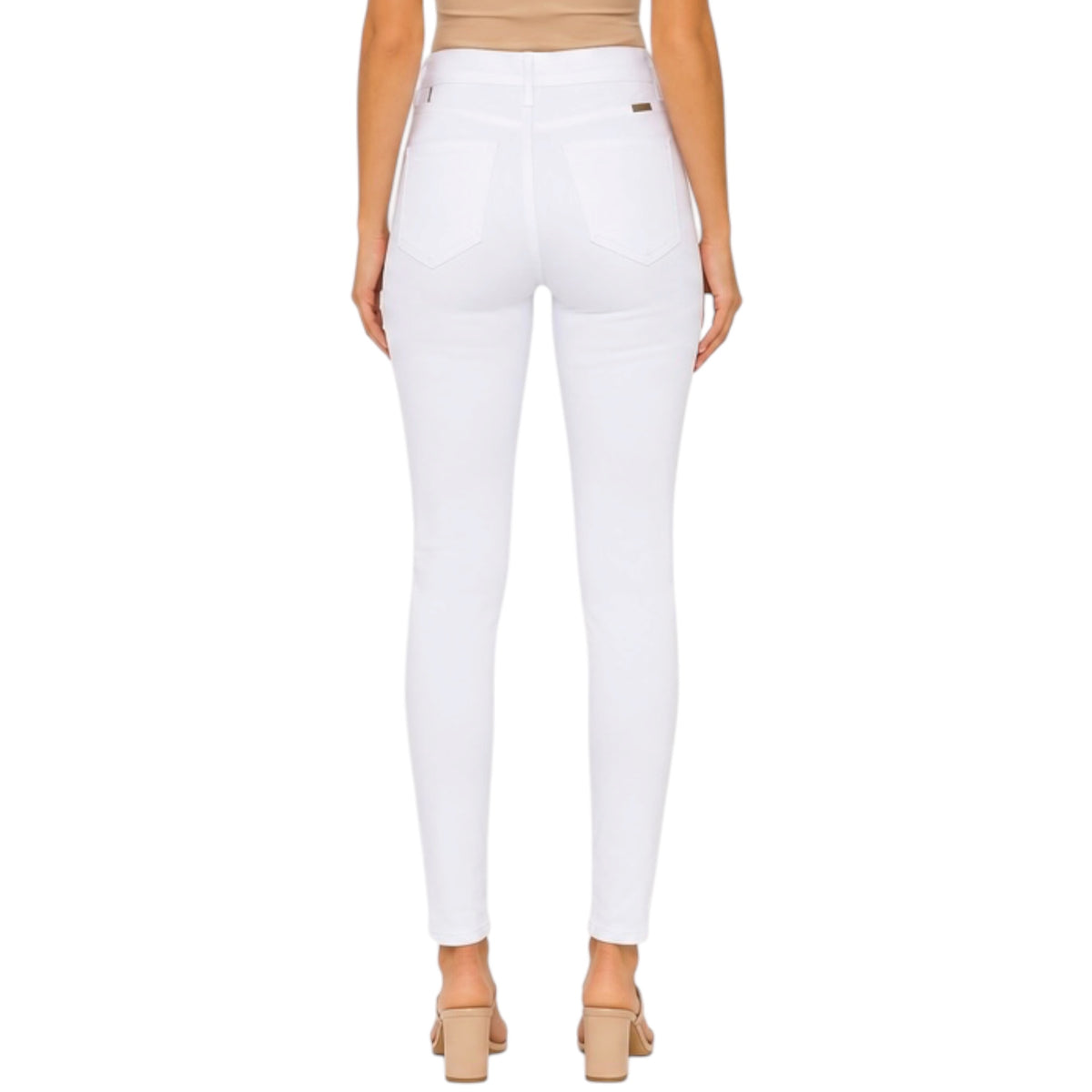 KanCan KC6009 White H/R Super Skinny