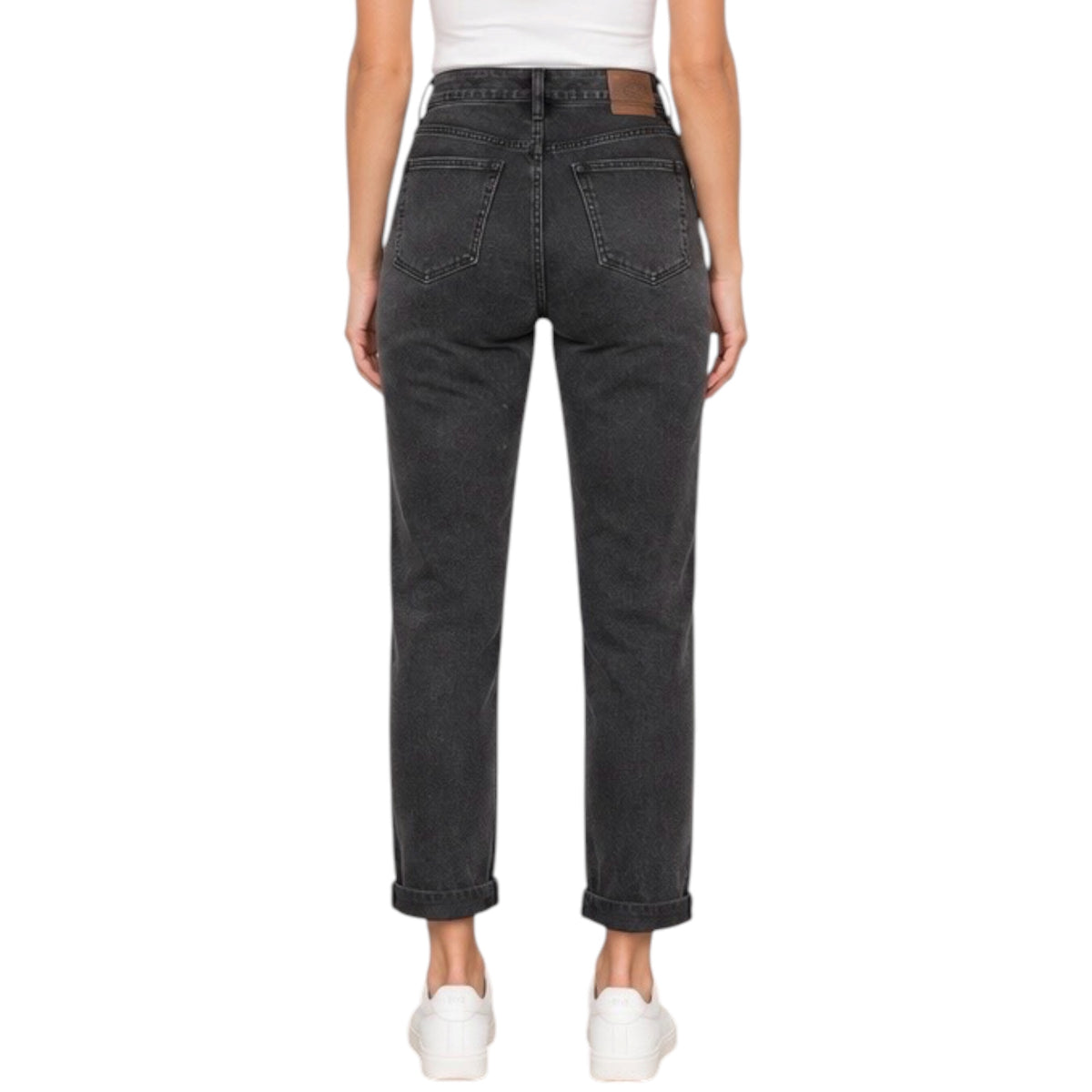 KanCan KC7198 Dark Grey Slim Boyfriend