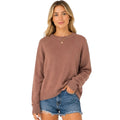 Brown Casual Sweater Top