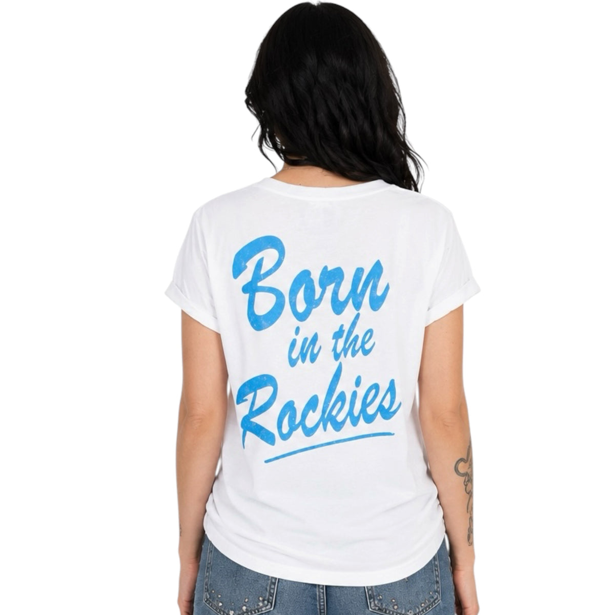 Coors Light Burnout White S/S Tee