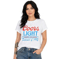 Coors Light Burnout White S/S Tee