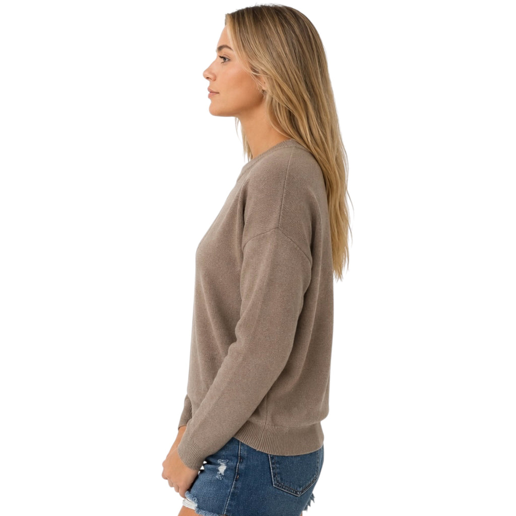 Olive Casual Sweater Top