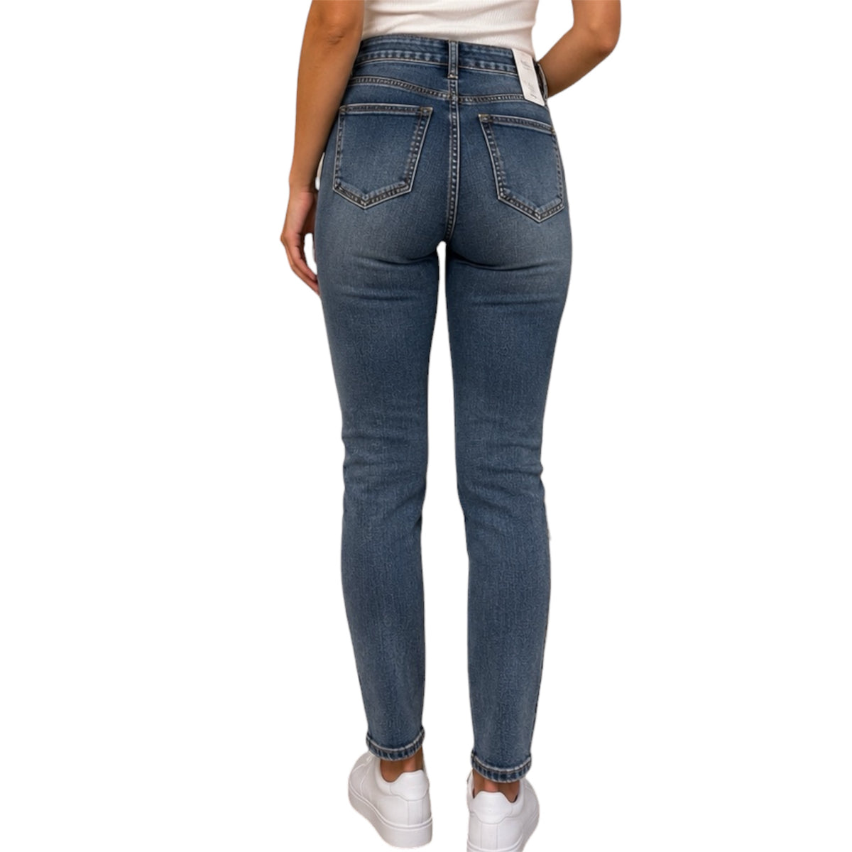 Maurices Medium Wash High Rise Jeans Size 0L-RF