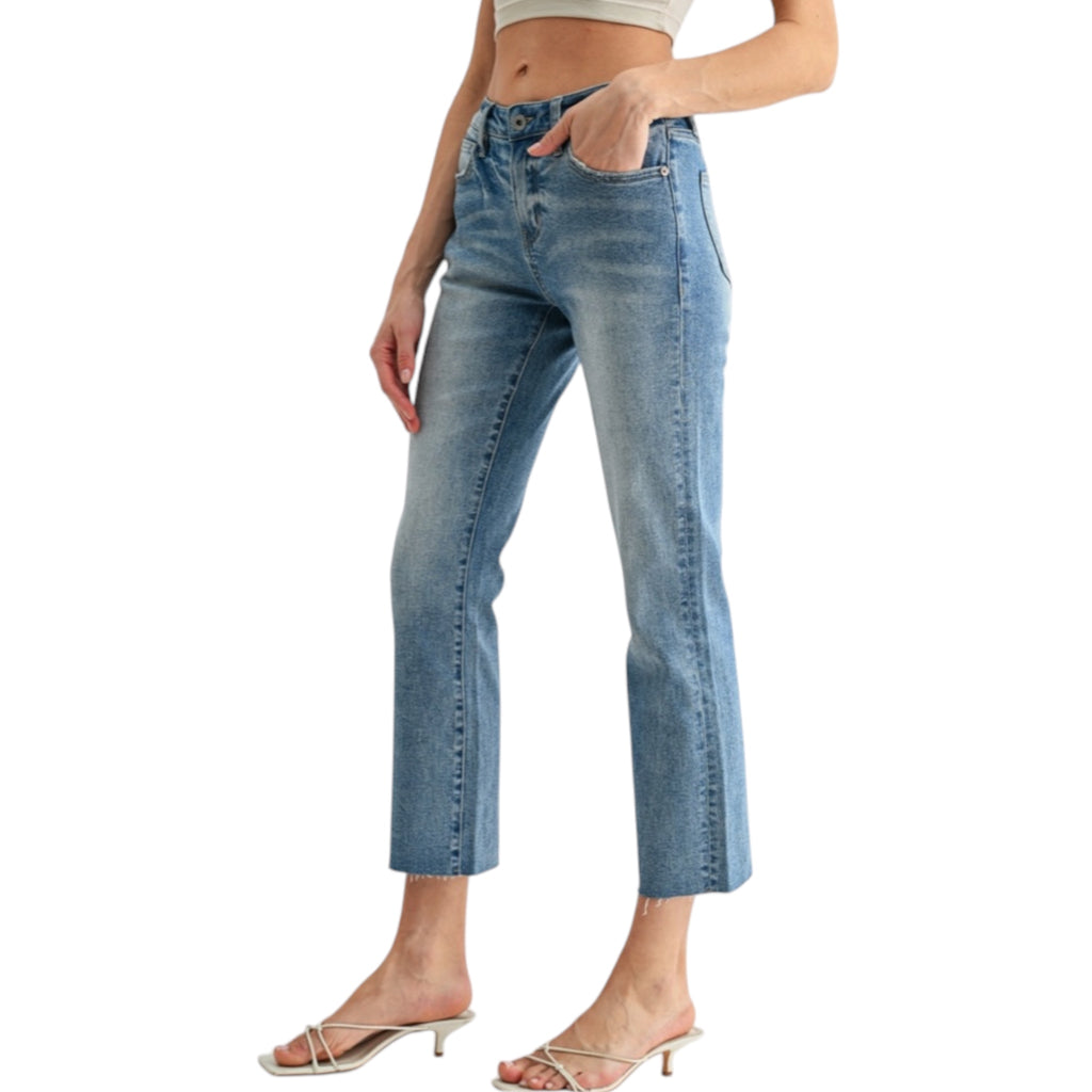 MICA MDP-T3864B Mid Rise Ankle Straight