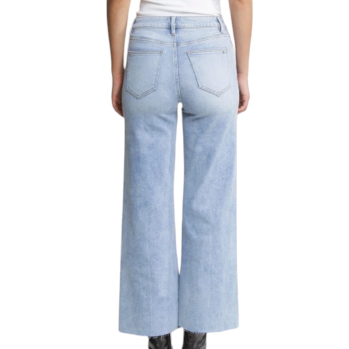 MICA MDP-W3390 High Rise Wide Leg With Raw Hem