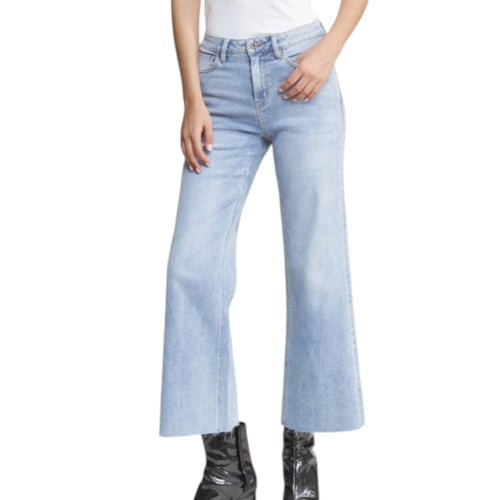 MICA MDP-W3390 High Rise Wide Leg With Raw Hem