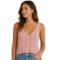 Pastel Pink Cropped Sweater Tank