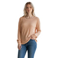Yellow Waffle Washed out Casual Top
