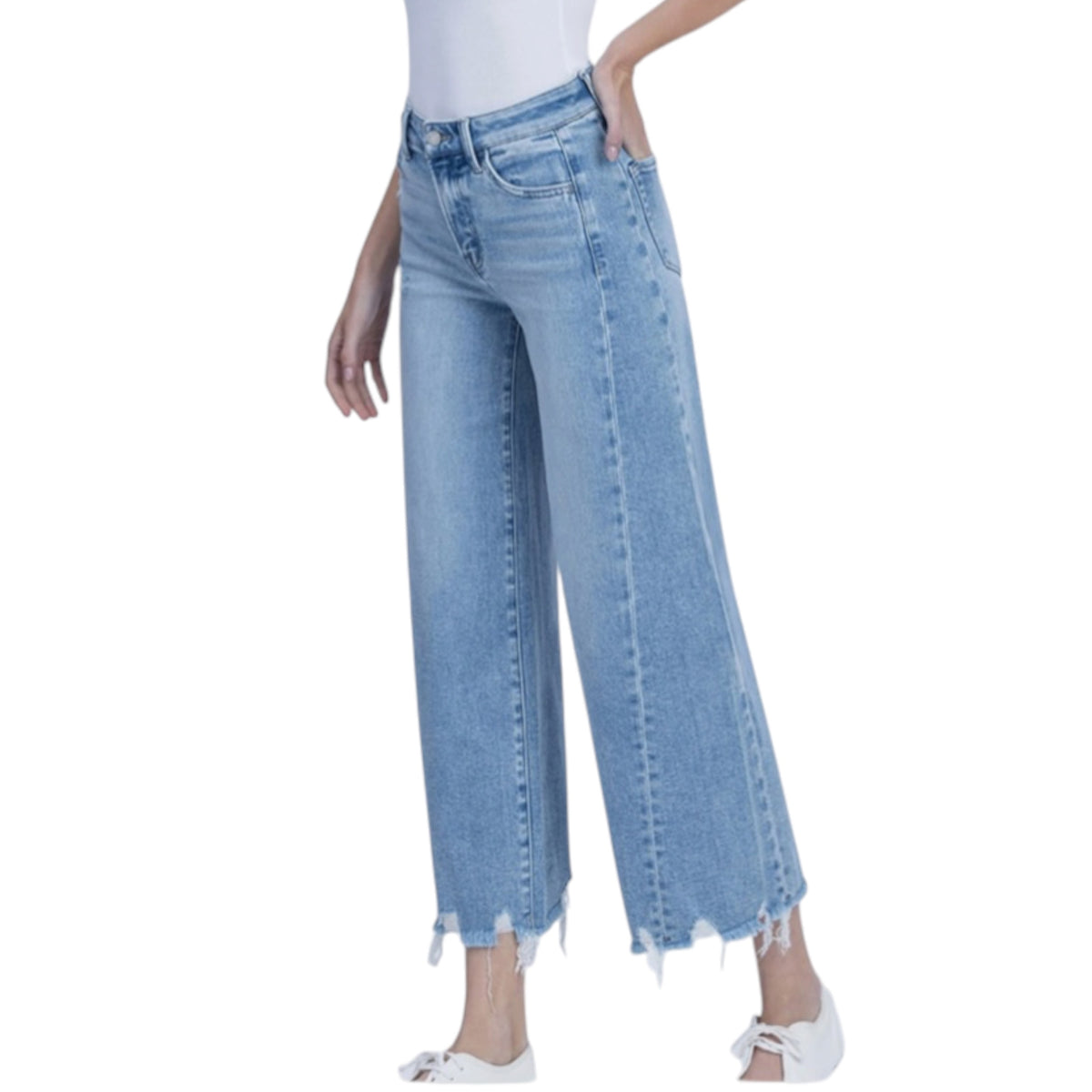 Vervet High rise Crop Leg T7296