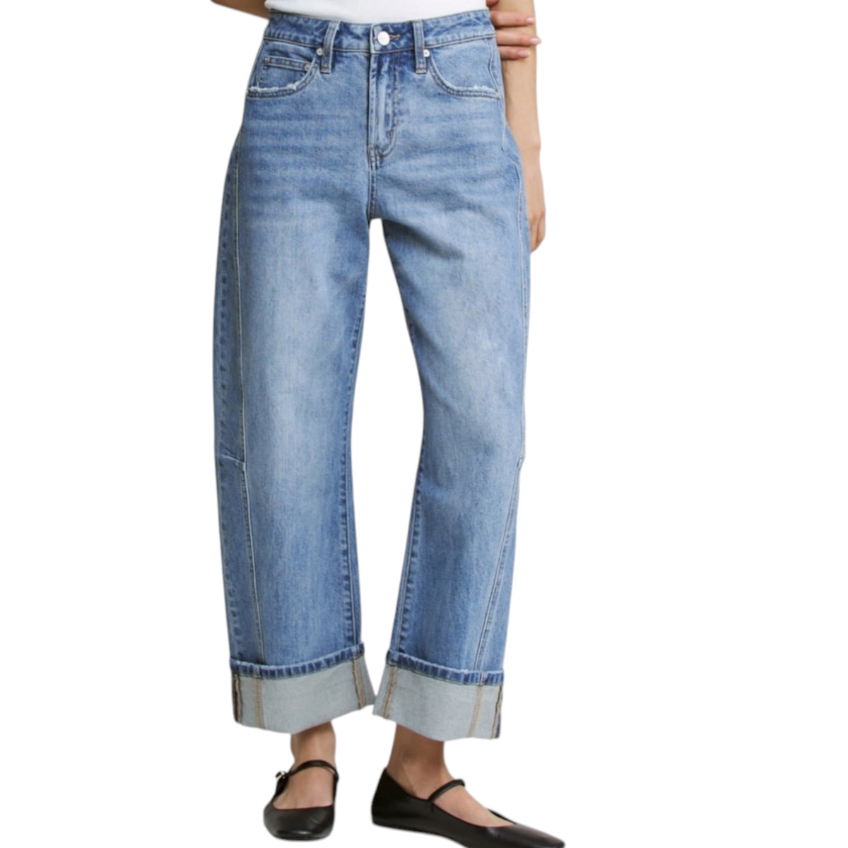 MICA MDP-W3525LT High Rise Barrel Cuffed Hem
