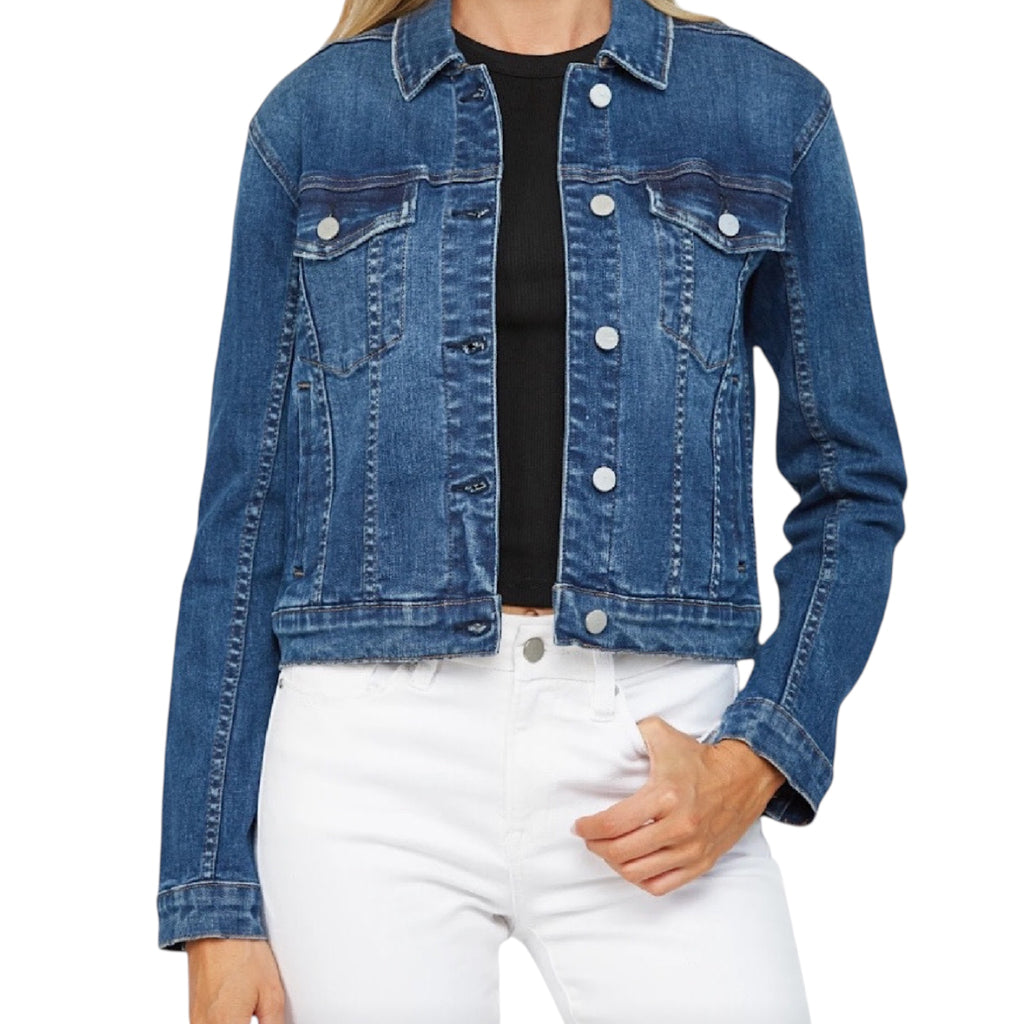 MICA MDP-J3010DK Dark Wash Denim Jacket