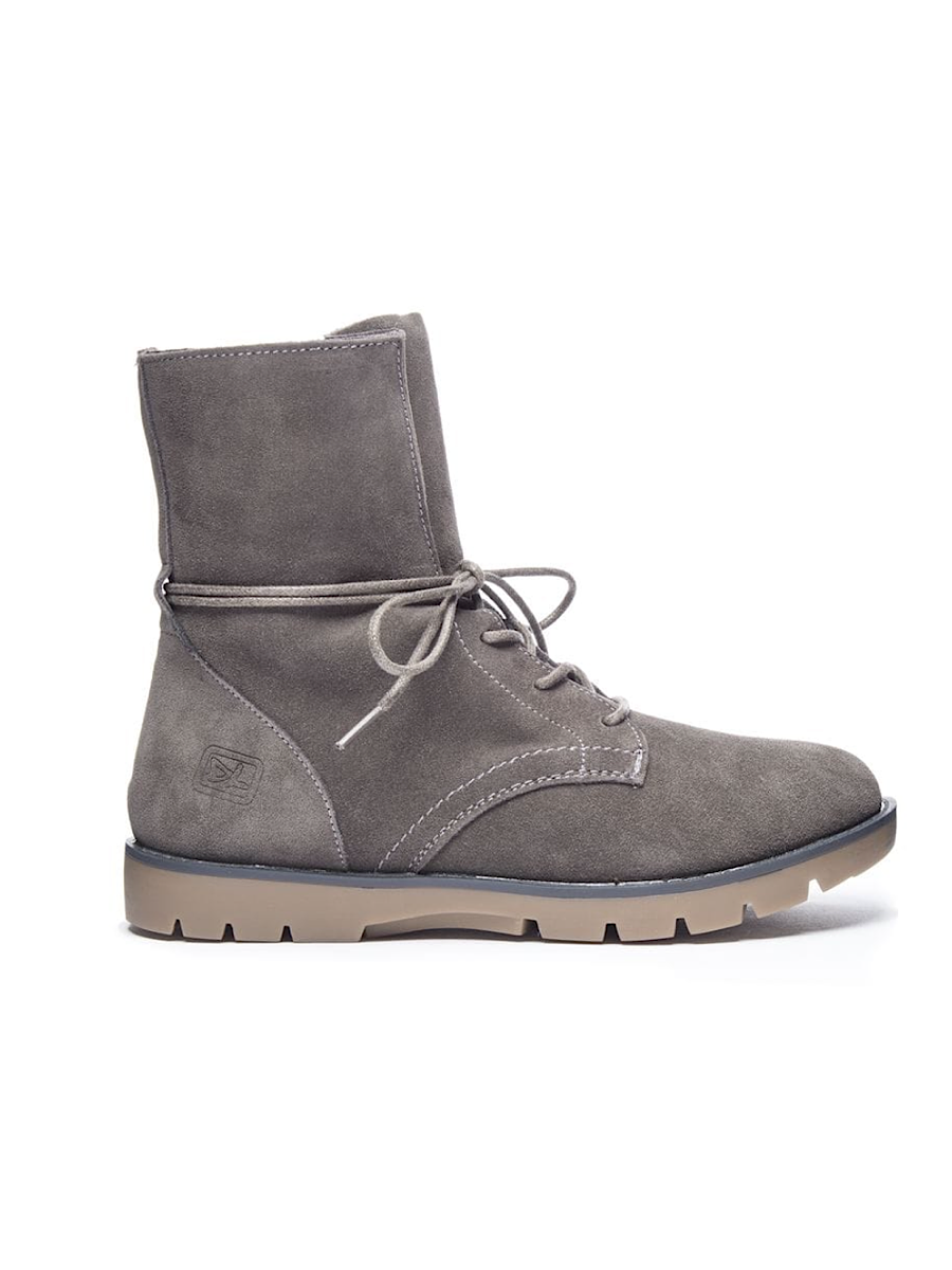 Dirty Laundry Next Up Grey Split Bootie