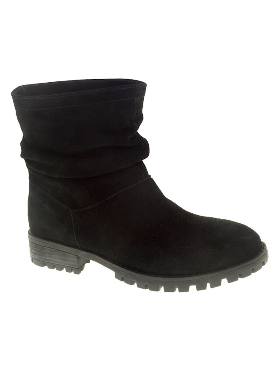 Chinese Laundry Black Burnished Bootie