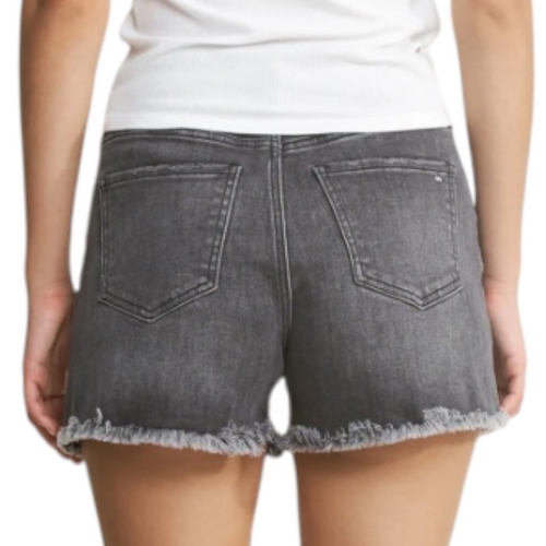 MICA MDP-H3470 Black Grey H/R Distressed Short