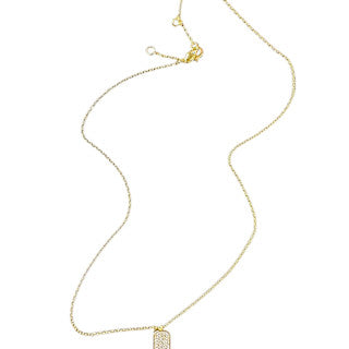 14K GLD Dog Tag Pendant-2