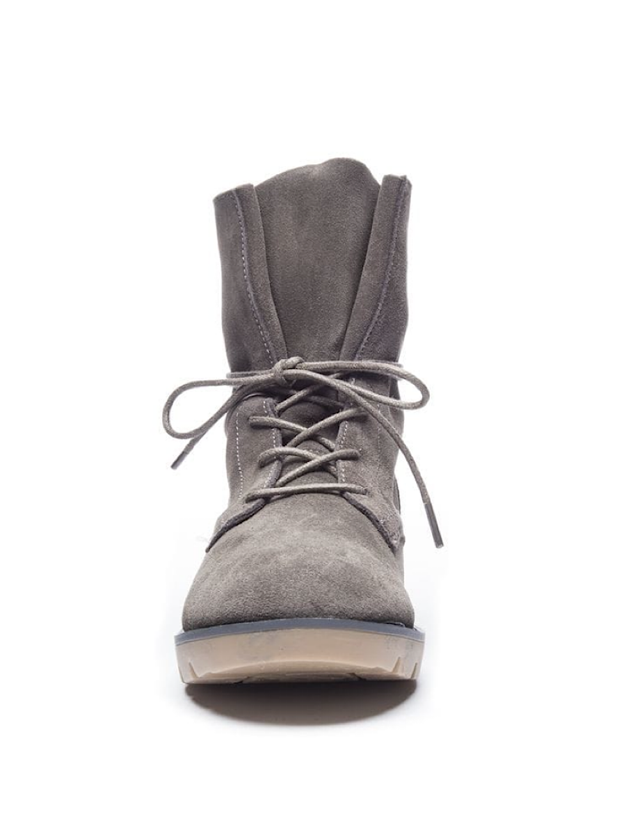 Dirty Laundry Next Up Grey Split Bootie