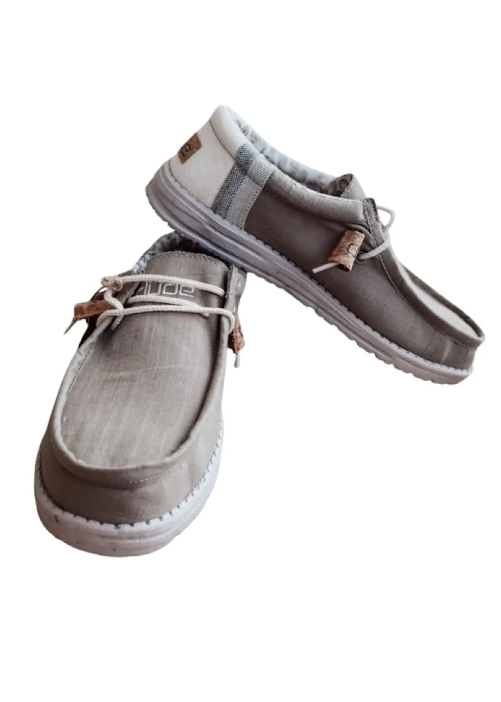 Hey Dude Wally Linen Natural Mows Mens