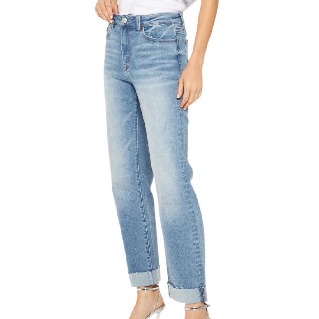 Mica MTT-T3286 High Rise Tummy Control Straight Leg Jean