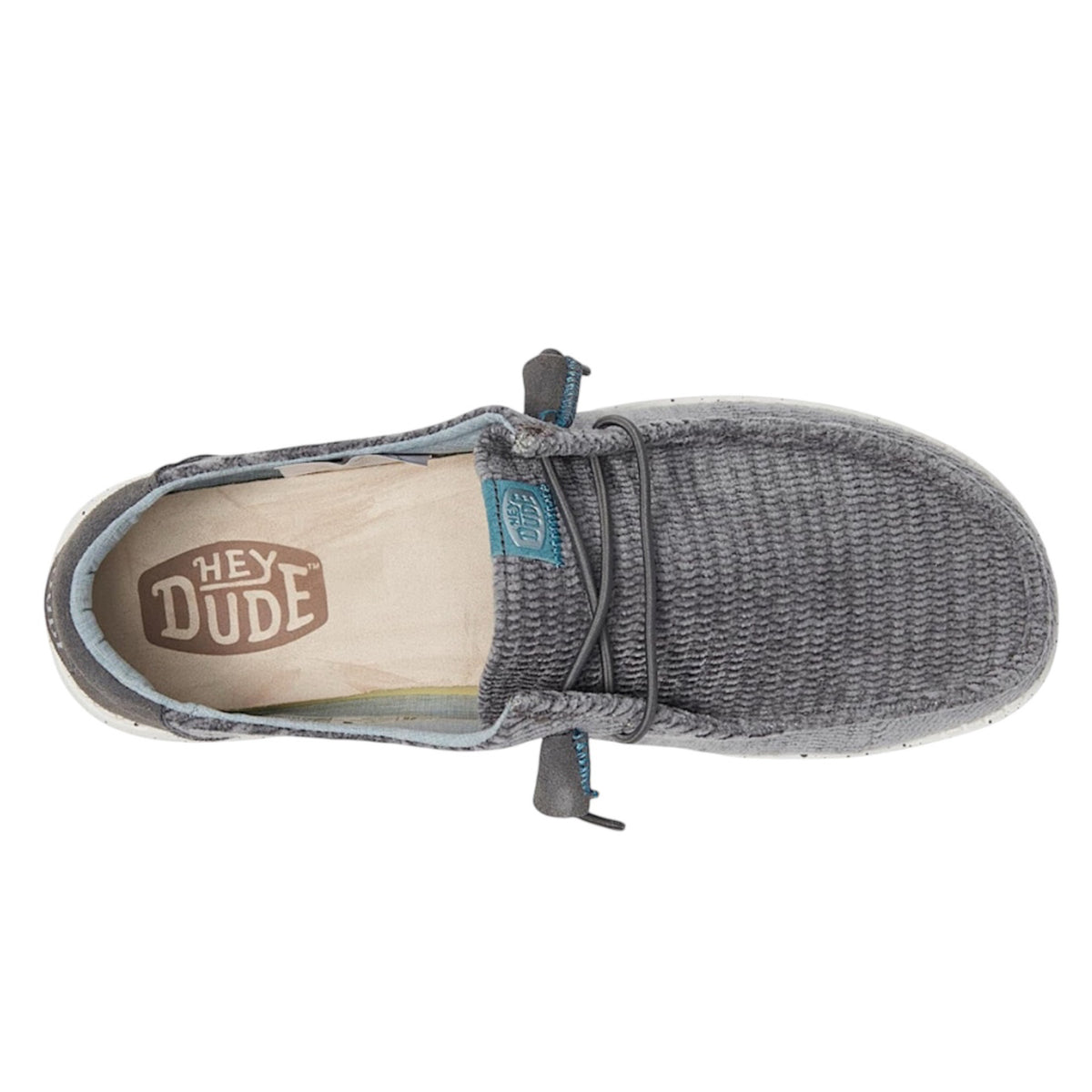 Hey Dude Wendy Wave Corduroy Charcoal