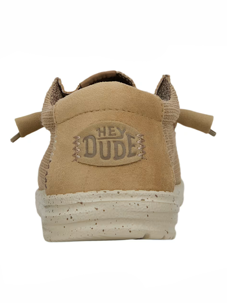 Hey Dude Wally Sport Mesh Tan/White
