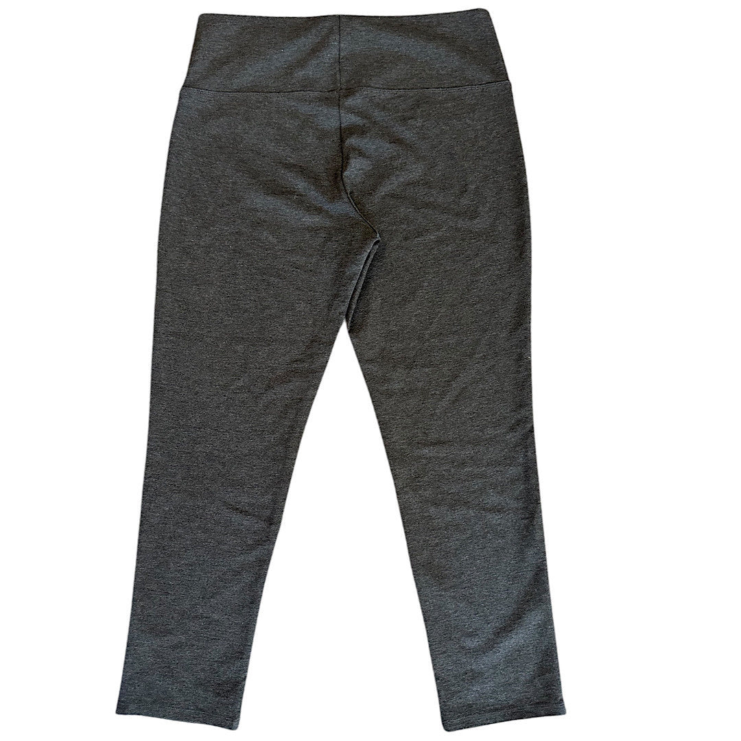 Black Heathered Tummy Control Leggings Size 1x