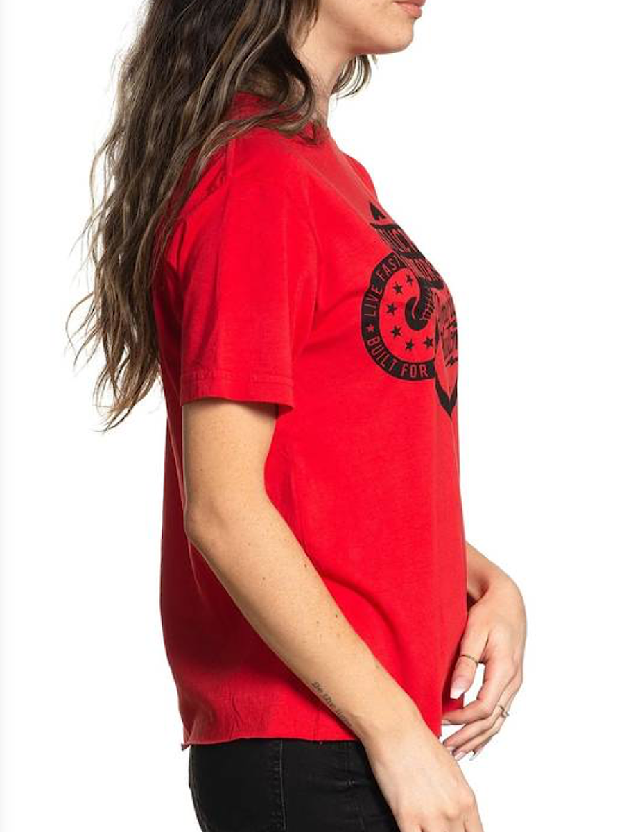 Hibiscus Rolling Motors S/S Tee