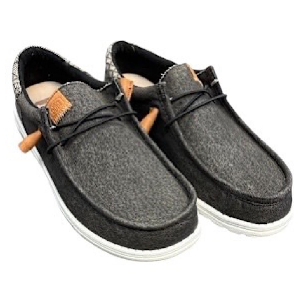 Hey Dude Wally Batik Black