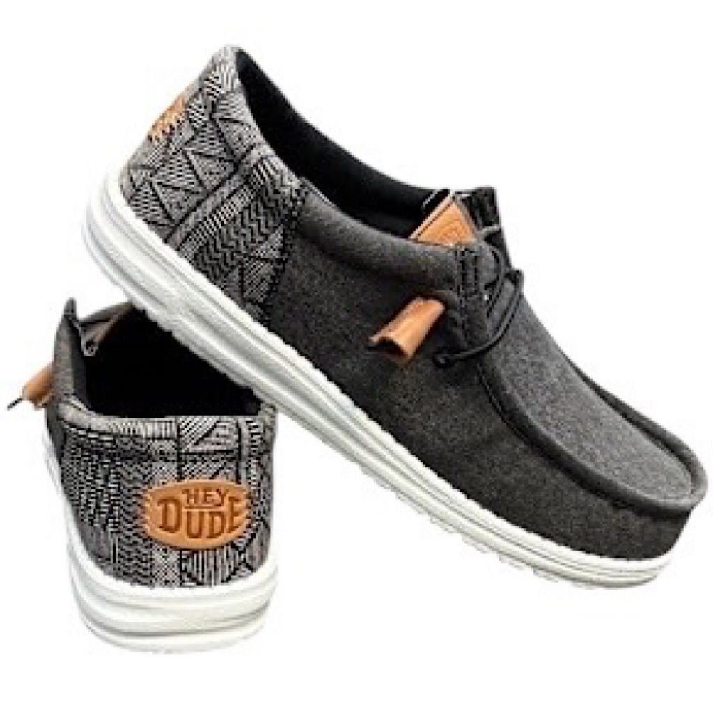 Hey Dude Wally Batik Black
