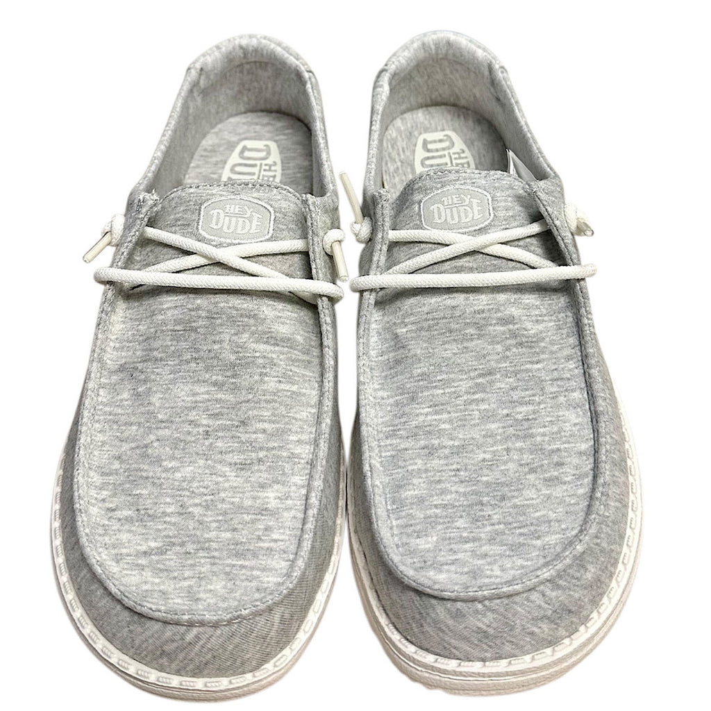 Hey Dude Wendy Stretch Jersey Light Grey