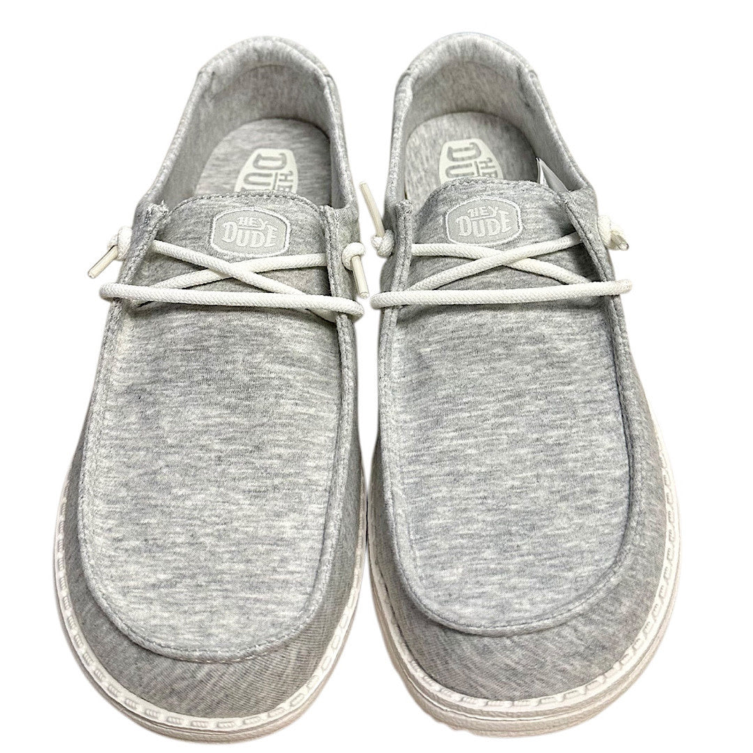 Hey Dude Wendy Stretch Jersey Light Grey