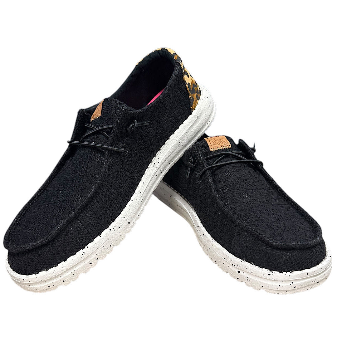 Hey Dude Wendy Wildcat BLK/LPD