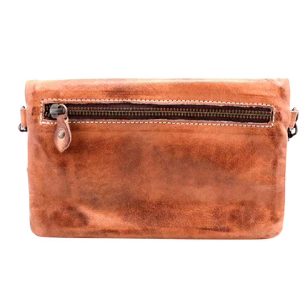 BED|STU Cadence Tan Rustic Wallet