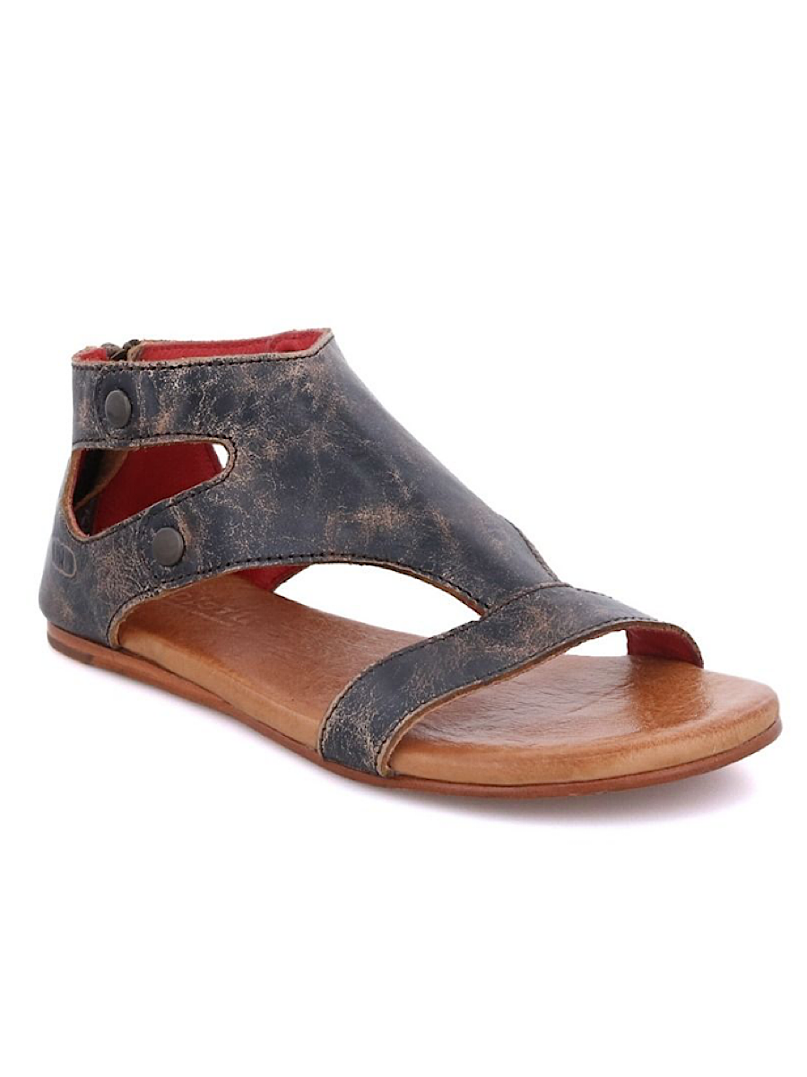 Bed|Stu Soto Black Lux Sandals