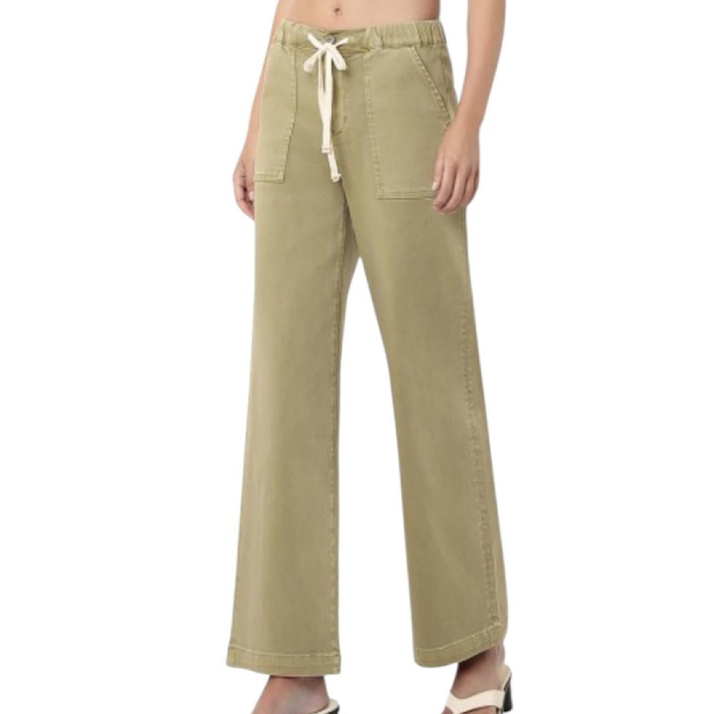 Vervet V3798HRB High Rise Baggy Wide with Drawstring