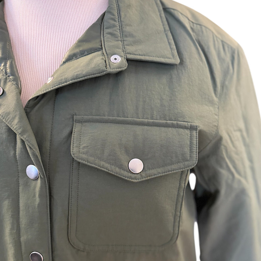 Olive Thermal Coat Size Small- RF