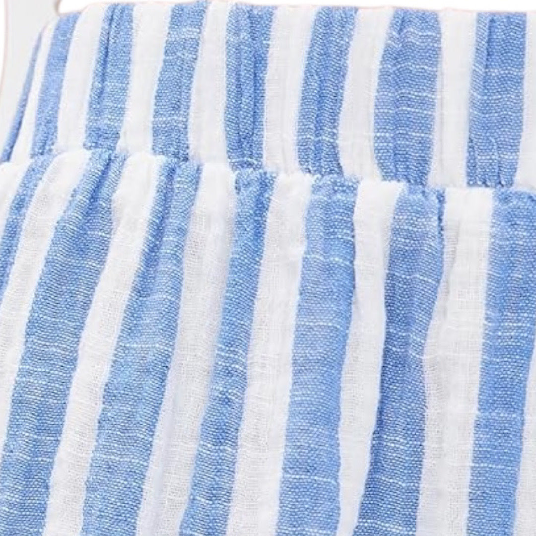Z Supply Morning Stripe Boxer White