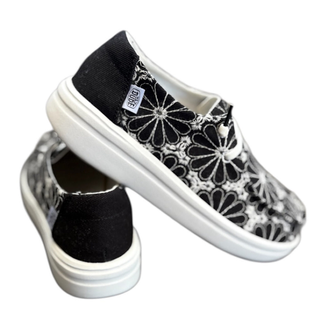Hey Dude Wendy Rise Eyelet Black