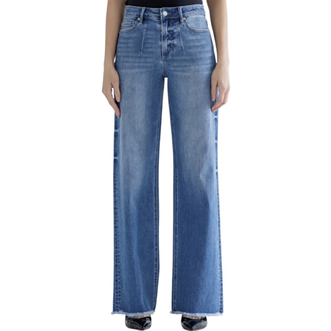 MICA MDP-W3200 High Rise Wide Leg Jeans