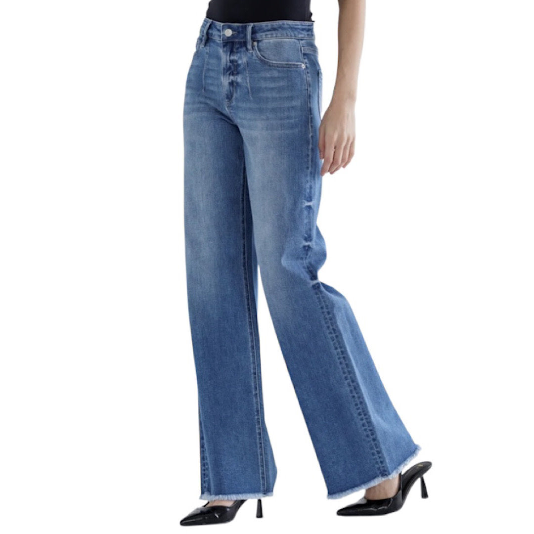 MICA MDP-W3200 High Rise Wide Leg Jeans