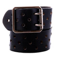 BED|STU Mccoy Black Rustic Belt