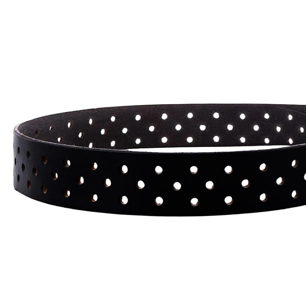 BED|STU Mccoy Black Rustic Belt