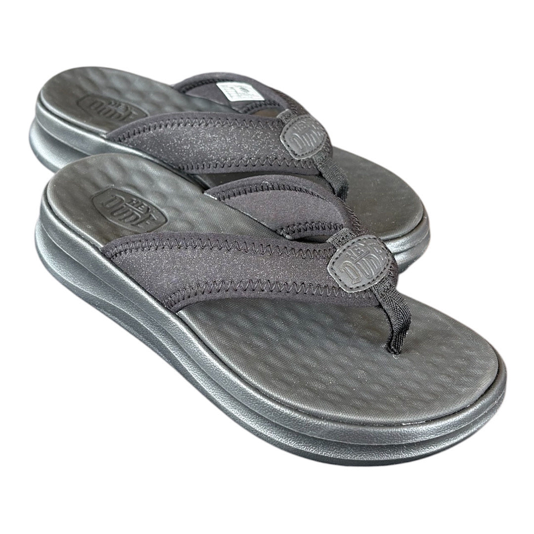 Hey Dude Tide Flip Black/Metallic