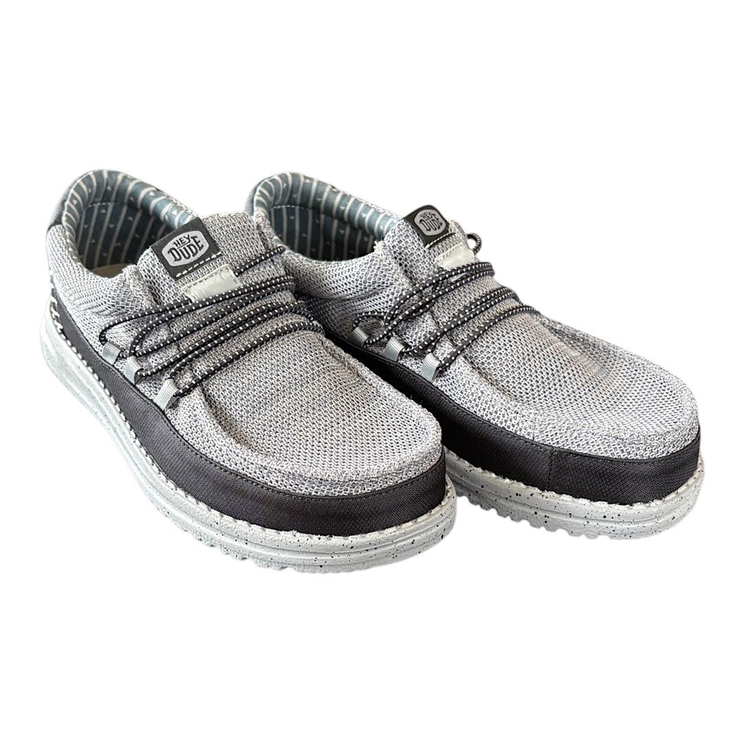 Hey Dude Wally Guard Stretch Sox Flannel Grey/Multi