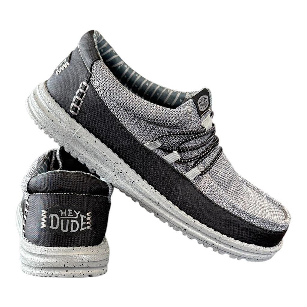Hey Dude Wally Guard Stretch Sox Flannel Grey/Multi