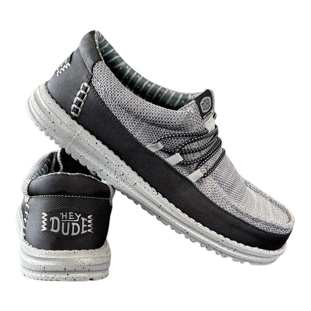 Hey Dude Wally Guard Stretch Sox Flannel Grey/Multi